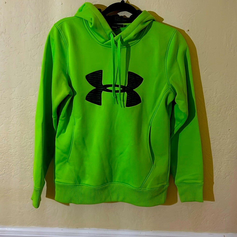 Under Armour green hoodie size Small